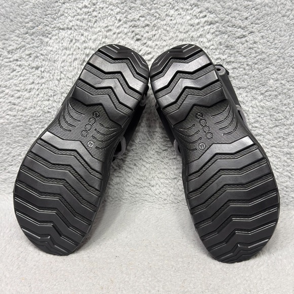 Ecco Onroads Mens Size 10 Sandals Shoes Black Leather Adjustable main image 4